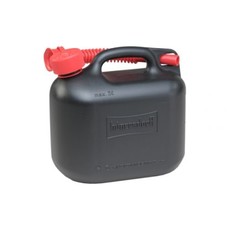 Jerrycan 5 liter zwart of rood