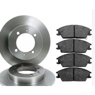 Remschijven en remblokkenset (vooras) voor Audi A1, A2 en A3