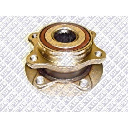 Wielnaaf met wiellager (vooras) links en rechts voor Audi A1, A3, Q3 en TT