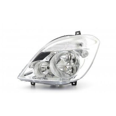 Koplamp (links) compleet, zonder afregelmotor voor Sprinter 906