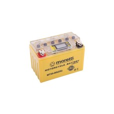 Accu 12 volt - 8 AH onderhoudsvrije accu Moretti met display