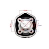 Cilinderkit  47 mm (compleet) voor Piaggio LC