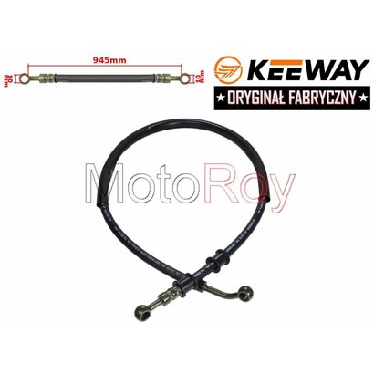 Remleiding Keeway Hurricane 50 cc - 2 takt - 945 mm