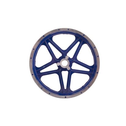 10 inch voorvelg voor step en minicrosser - blauw