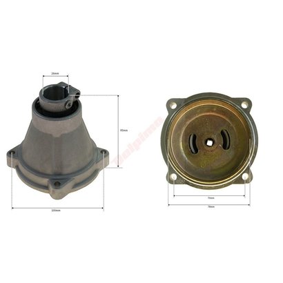 Koppelingshuis voor Chinese Bosmaaier 4 Tands 26MM