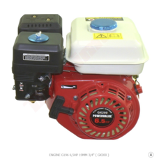 Motorblok passend op G196 6,5HP 19MM 3/4'' ( GX200 )