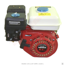 Motorblok passend op G196 6,5HP 20MM ( GX200 )