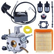 Carburateur set passend op FS120 FS200 FS250 FS300 FS350 Stihl FR450 FR480
