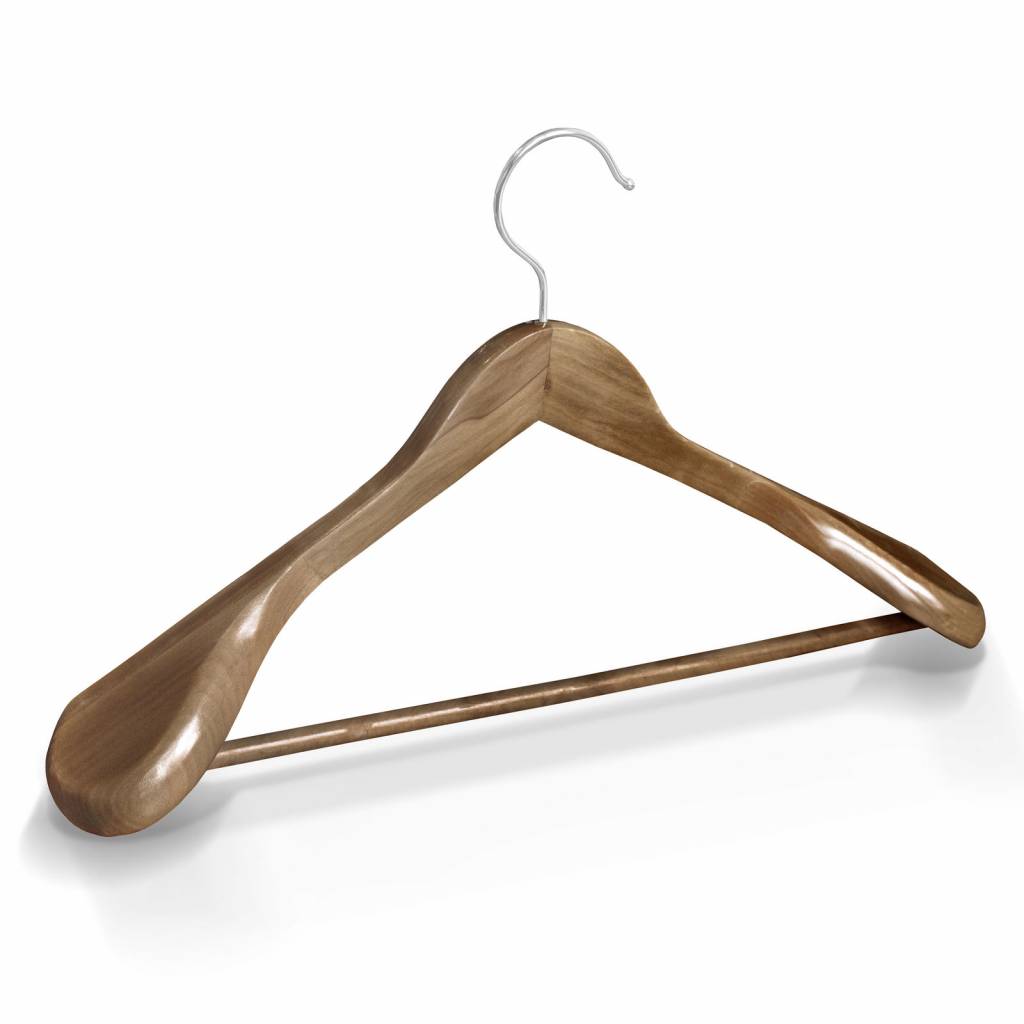 5 x Kleerhanger Kledinghanger Hout Onlinehandel