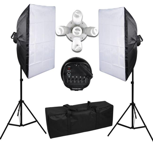 Fotostudio, Productfotografie, Lichttent, Softbox, Achtergrondsysteem