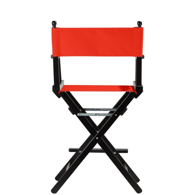 Professionele make up stoel - visagiestoel - regisseurstoel- Koraal