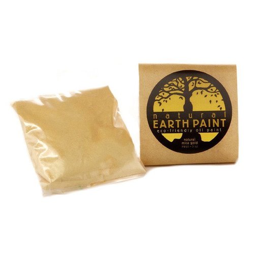 Natural Earth Paint natuurlijke kinderverf en kunstverf Natural Earth Mica (goud) poeder