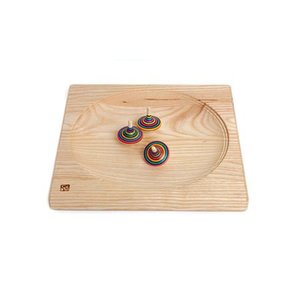 Mader houten tollen Tolbord beukenhout 20 cm