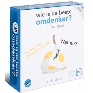 Omdenken Omdenken - Wie is de beste omdenker? Het kaartspel