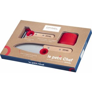 Opinel kinderzakmessen Le Petit Chef keukenmessen voor kinderen
