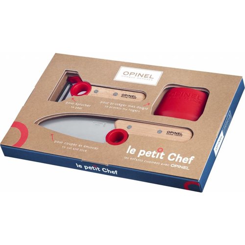 Opinel kinderzakmessen Opinel Le Petit Chef - kinderkoksmessen