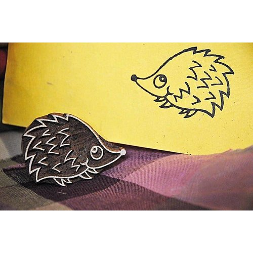 Blockwallah Blokstempel Hedgehog - Egel