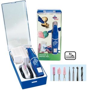 Pebaro Graveerset voor glas, hout en steen Pebaro Graveerset voor glas, hout en steen