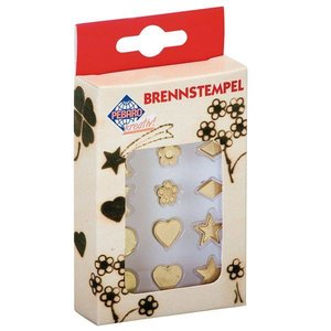 Pebaro Houtbrandstempels hart en figuren