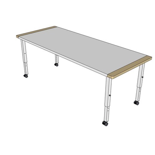 RobHoc flexibele schoolmeubels Tafel lengte 1 - 160cm