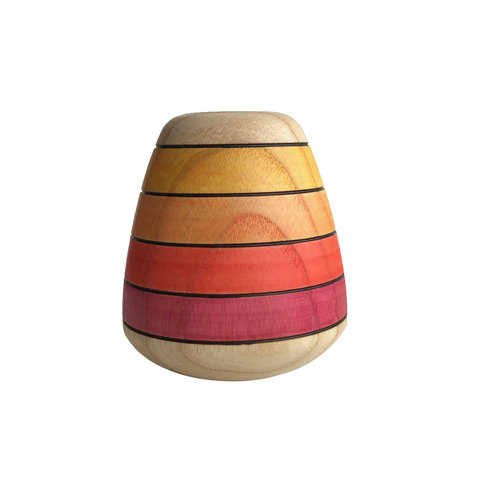 Mader houten tollen Houten Caleidoscoop in prachtige kleuren