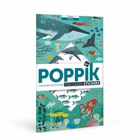 Poppik Stickerposter Oceanen