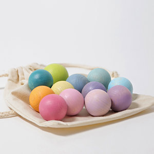 Grimm's Grimms 12 kleine pastel ballen