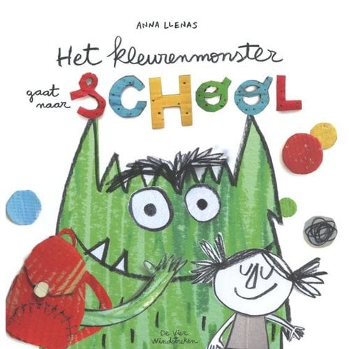 De Vier Windstreken kinderboeken Het kleurenmonster gaat naar school