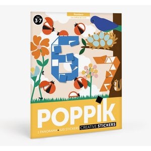 Poppik Sticker puzzel Nummers Poppik Sticker puzzel Nummers