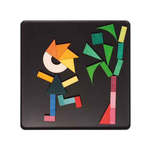 Grimm's Mini Magneetpuzzel geografisch