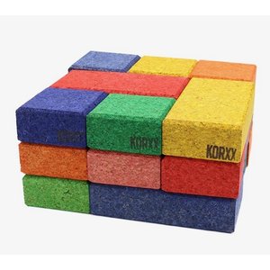 KORXX kurk blokken KORXX - 19 gekleurde kurk blokken