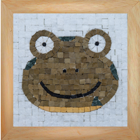 Mosaicbox - Mozaiek met lijst Kikker