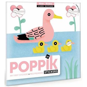Poppik Mijn eerste stickers - Rivier Poppik Mijn eerste stickers - Rivier