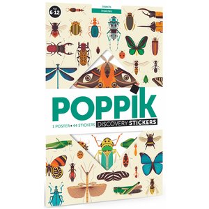 Poppik Stickerposter Insecten