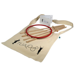 TicToys ecologisch beweegspeelgoed Ringwerpspel Tualoop voor 2 spelers