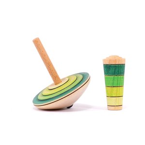Mader houten tollen Mijn eerste tol met starter groen