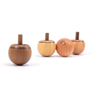 Mader houten tollen Omkeertol naturel
