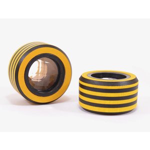 Mader houten tollen Houten bijenoog met facetlens