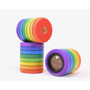 Mader houten tollen Houten facetkijker
