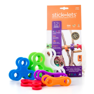 Stick-lets constructiemateriaal voor binnen en buiten Stick-lets Dodeka Fort Kit - 12 stick-lets