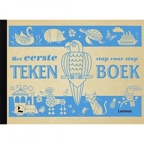 Lannoo kinderboeken Het eerste stap voor stap tekenboek