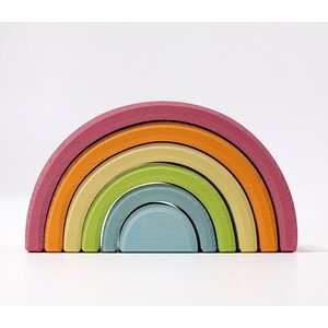 Grimm's Grimms Pastel regenboog 6-delig