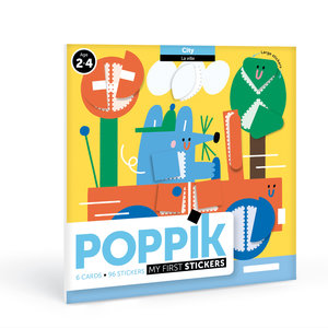 Poppik Mijn sticker kaarten - Stad Poppik Mijn sticker kaarten - Stad