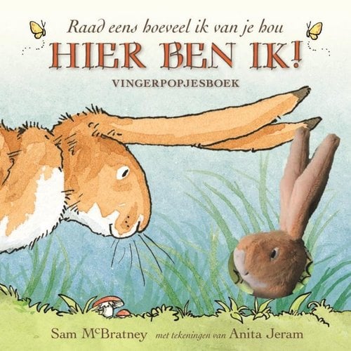 Lemniscaat Raad eens hoeveel ik van je hou - vingerpopjeboek