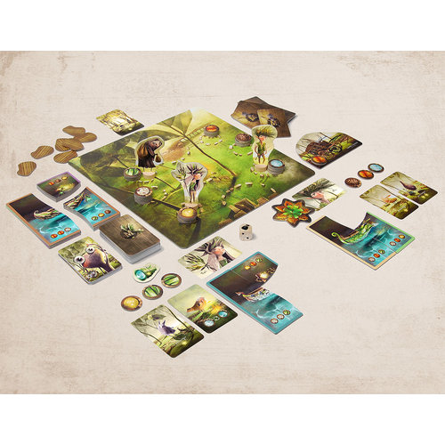 Marbushka fairtrade spellen Marbushka Under the Leaves - gezelschapsspel