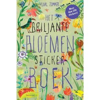 Het briljante bloemen stickerboek