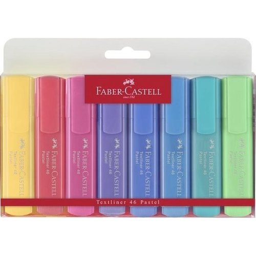 Tekstmarker Faber Castell 8 stuks