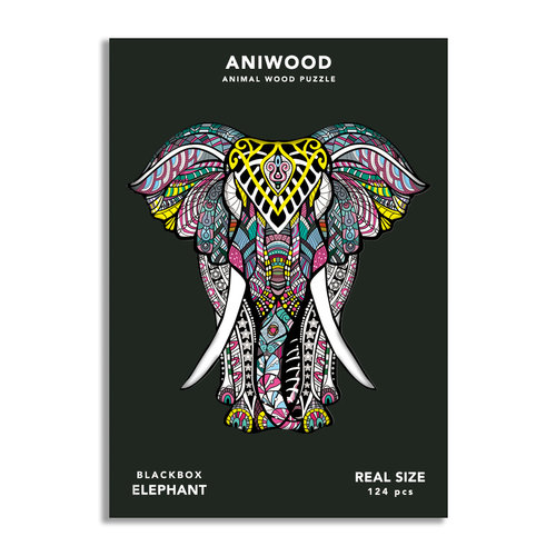 Aniwood Aniwood puzzle elephant medium