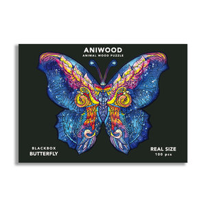Aniwood Aniwood puzzel vlinder small