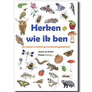 Tringa paintings Herken wie ik ben - natuurboek van Jasper de Ruiter
